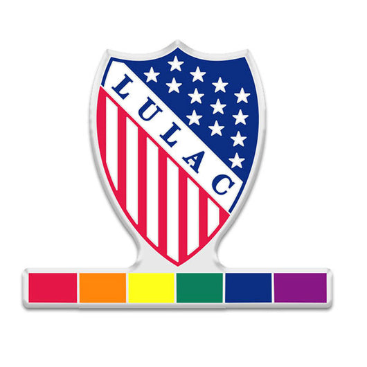 LGBT LULAC Pin