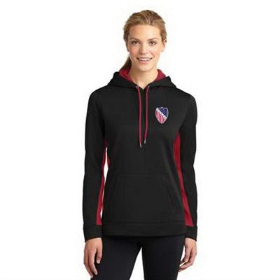 Hooded Pullover - Sport-Wick Fleece - Embroidered