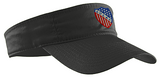Visor with LULAC logo embroidered